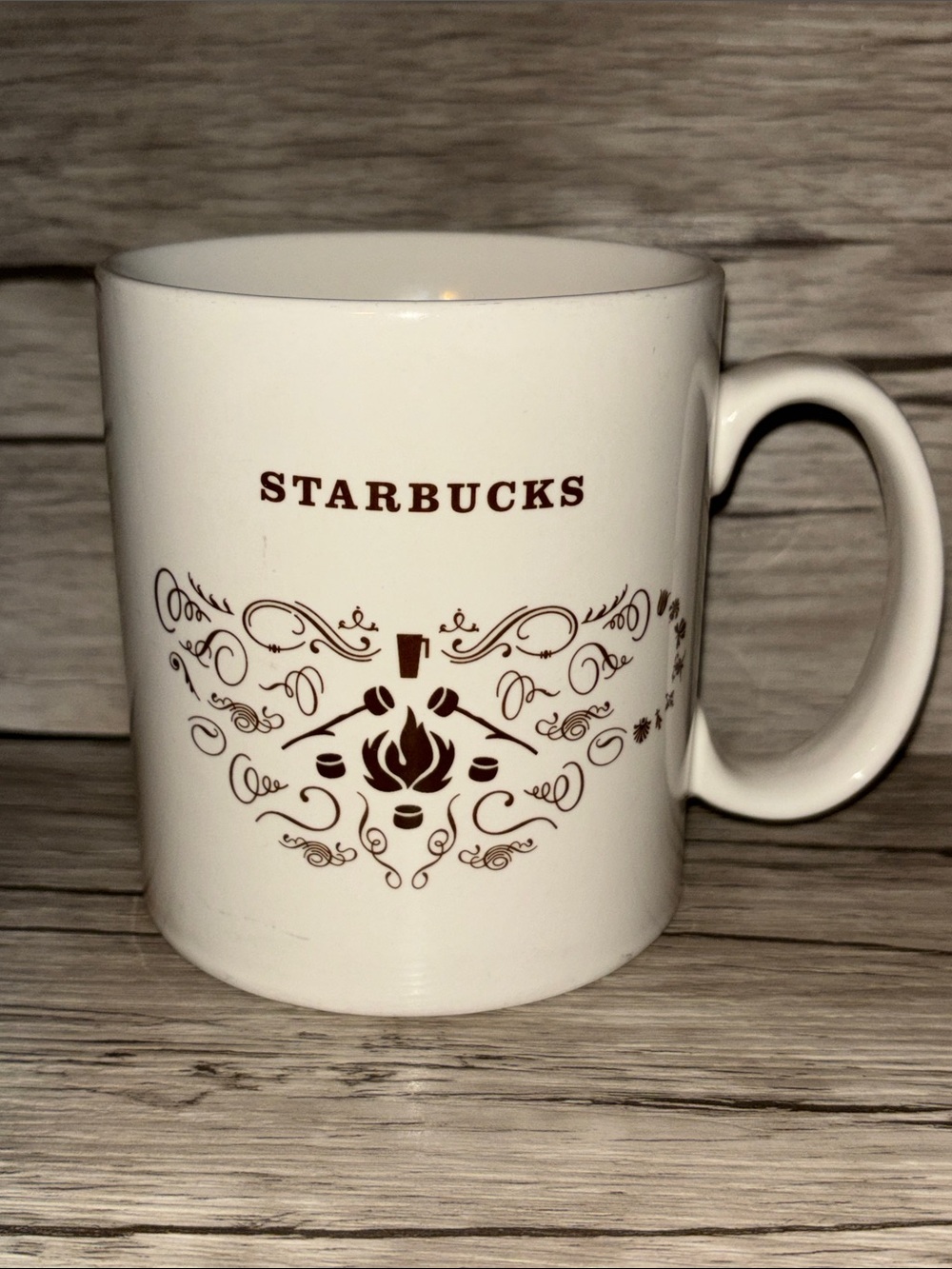 STARBUCKS 2009 Limited Edition Campfire Swirls Coffee Tea Mug